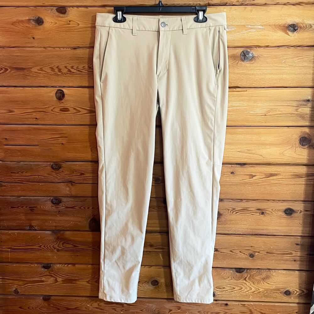 Lululemon Mens Commission Pant Classic Tan Size 32
